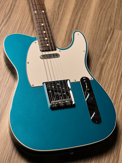 Fender Japan MIJ FSR Collection Traditional 60s Telecaster Custom with Rosewood FB in Ocean Turquoise Metallic