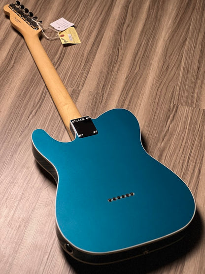 Fender FSR Collection Traditional 60s Telecaster Custom Guitar, RW FB, Ocean Turquoise Metallic