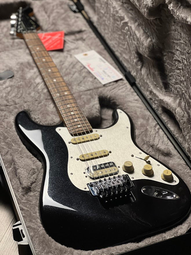 Fender American Ultra Luxe Stratocaster HSS Floyd Rose RW FB In