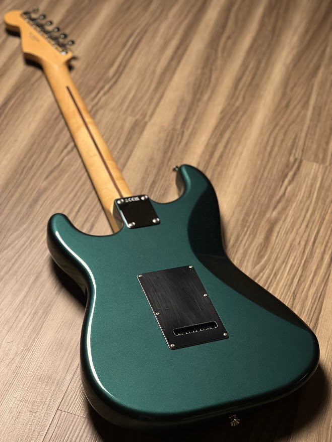 Fender Japan MIJ FSR Collection Hybrid II Stratocaster with Rosewood FB in Sherwood Green Metallic