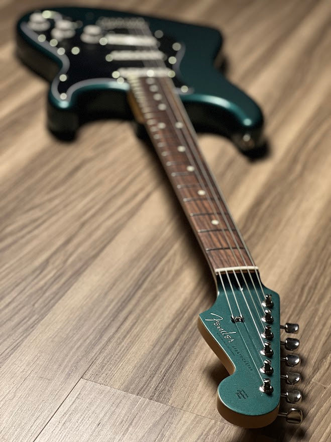 Fender Japan MIJ FSR Collection Hybrid II Stratocaster with Rosewood FB in  Sherwood Green Metallic