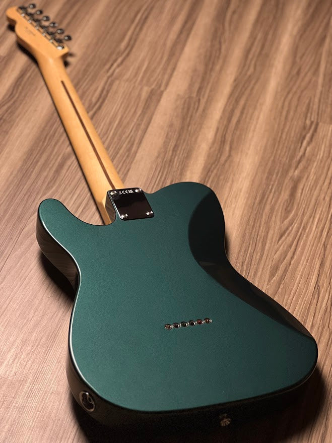 Fender Japan MIJ FSR Collection Hybrid II Telecaster with Rosewood FB in Sherwood Green Metalic