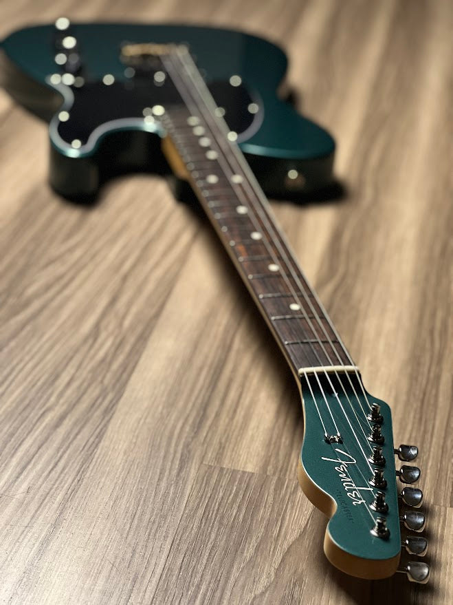 Fender Japan MIJ FSR Collection Hybrid II Telecaster with Rosewood FB in Sherwood Green Metalic