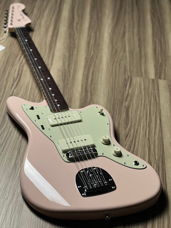 Fender Japan MIJ FSR Collection Traditional 60s Jazzmaster with Rosewood FB in Shell Pink