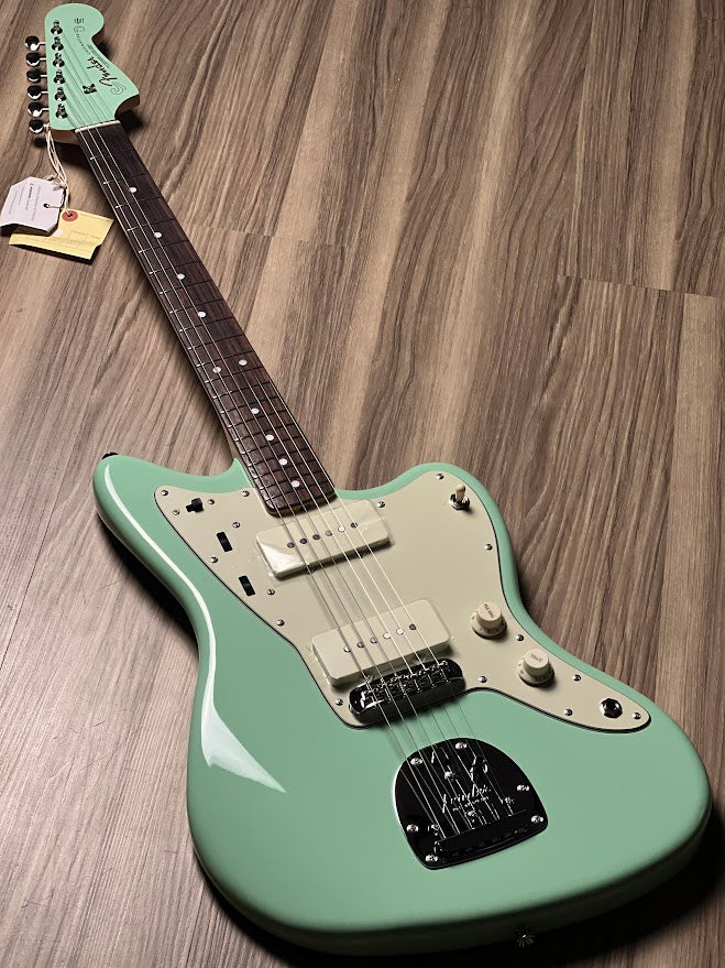 Fender Japan MIJ FSR Collection Traditional 60s Jazzmaster with Rosewood FB  in Surf Green