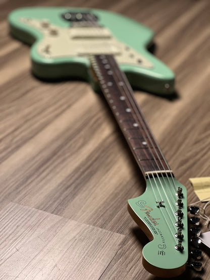 Fender Japan MIJ FSR Collection Traditional 60s Jazzmaster with Rosewood FB in Surf Green