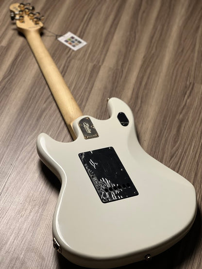 Sterling by Music Man Jared Dines Signature in Olympic White