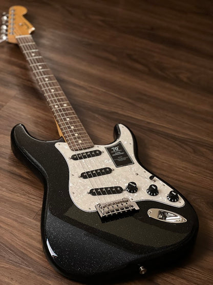 Fender 70th Anniversary Player Stratocaster with RW FB in Nebula Noir