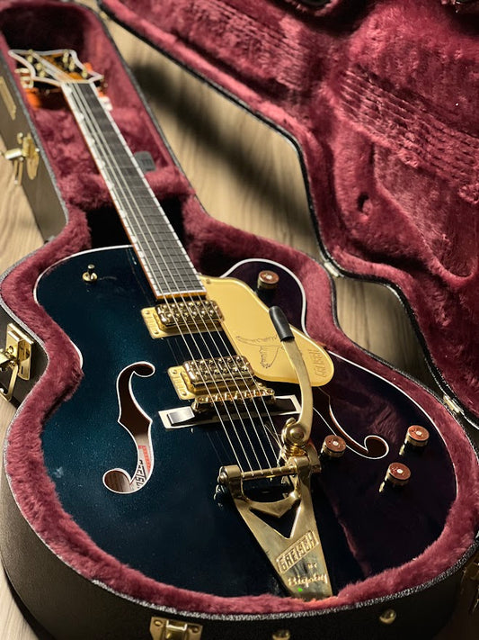 Gretsch G6136TG Players Edition Falcon Hollowbody with Bigsby in Midnight Sapphire