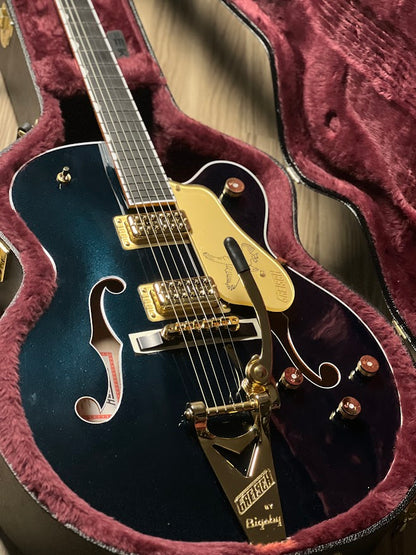 Gretsch G6136TG Players Edition Falcon Hollowbody with Bigsby in Midnight Sapphire