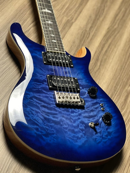 PRS SE Custom Quilt 24-08 Limited Run In Faded Blue