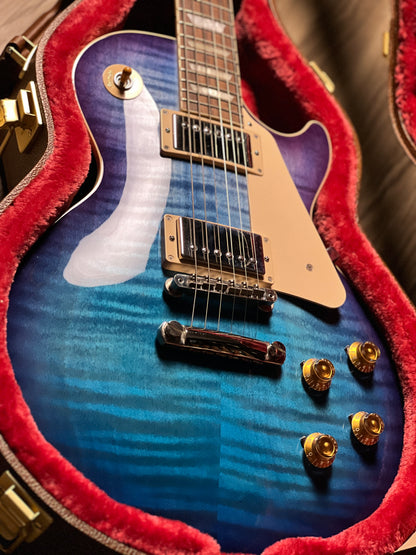 Gibson Les Paul Standard 50s (Trans Finish) In Blueberry Burst w/Case 229130355