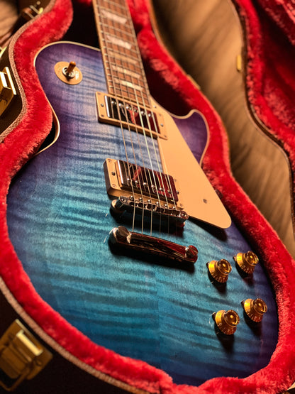 Gibson Les Paul Standard 50s (Trans Finish) In Blueberry Burst w/Case 229130355