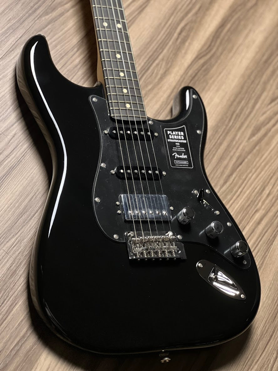 Fender Limited Edition Player Stratocaster HSS with Ebony FB in Black