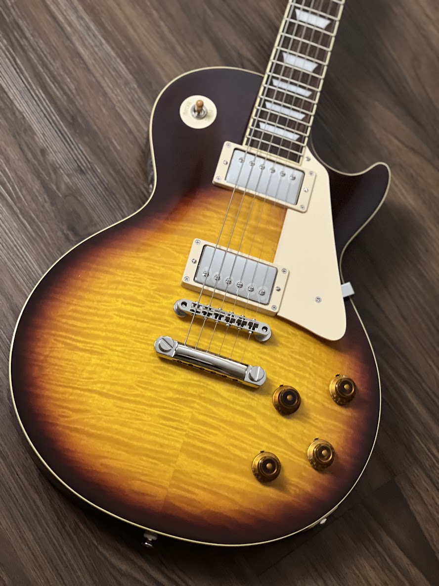 Tokai LS-136F TB Love Rock Japan in Tea Burst with AAAA Flame Top