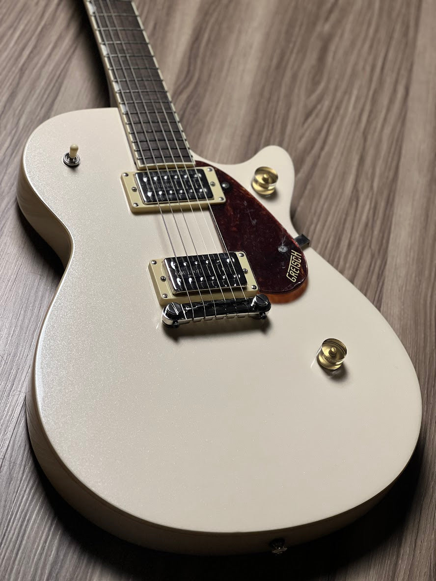 Gretsch FSR G2217 Streamliner Junior Jet Club in White Pearl Metallic