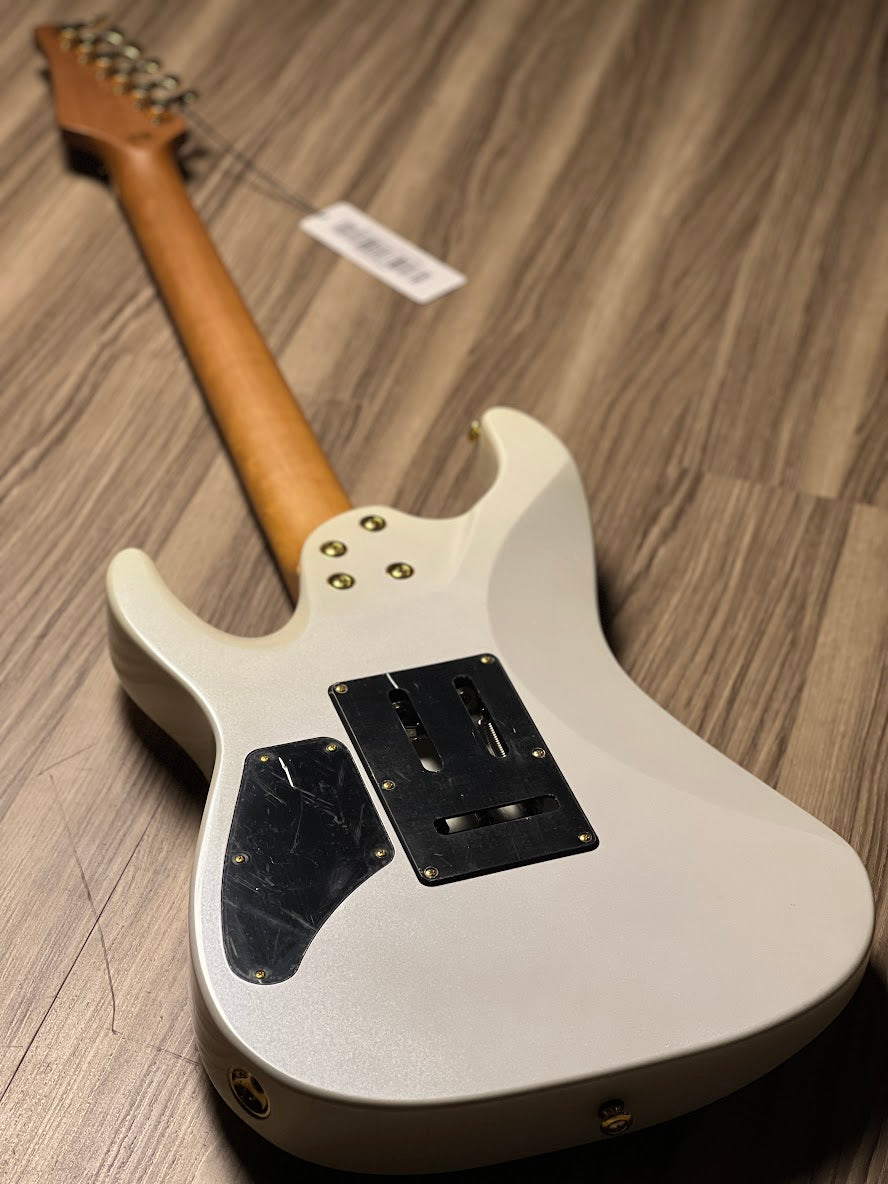 Soloking MS-1 Custom 24 HH FR Flat Top in Pearl White with Gold Hardware Nafiri Special Run