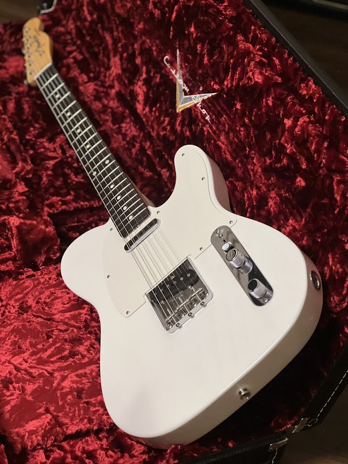 Fender Custom Shop 1959 Telecaster N.O.S. in Opaque White Blonde R90960