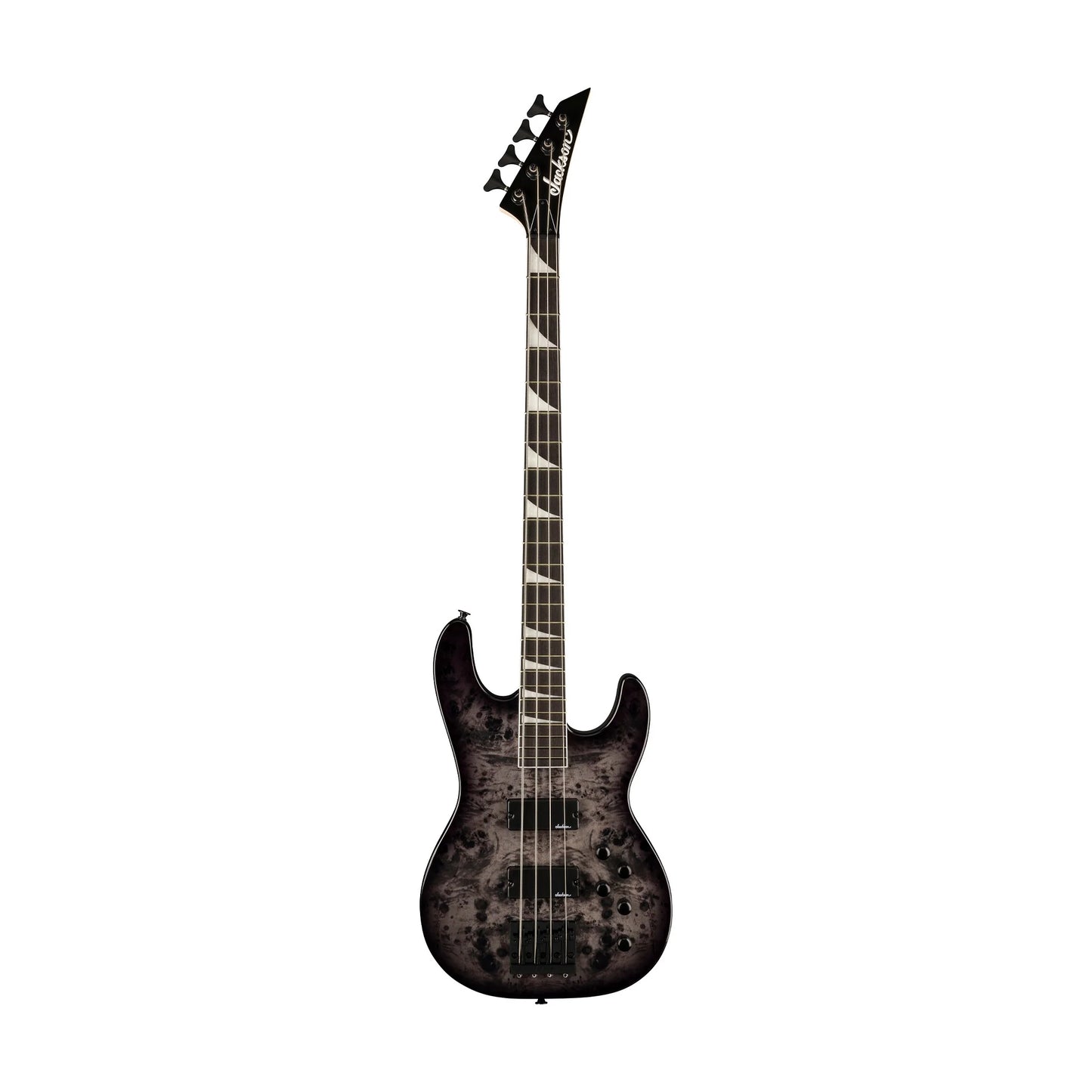 Jackson JS Series Concert Bass CB JS3P Bass with Amaranth FB in Transparent Black Burst