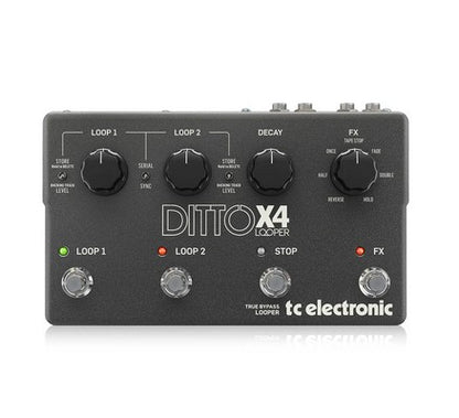 TC Electronic Ditto X4 Looper Guitar Effects Pedal