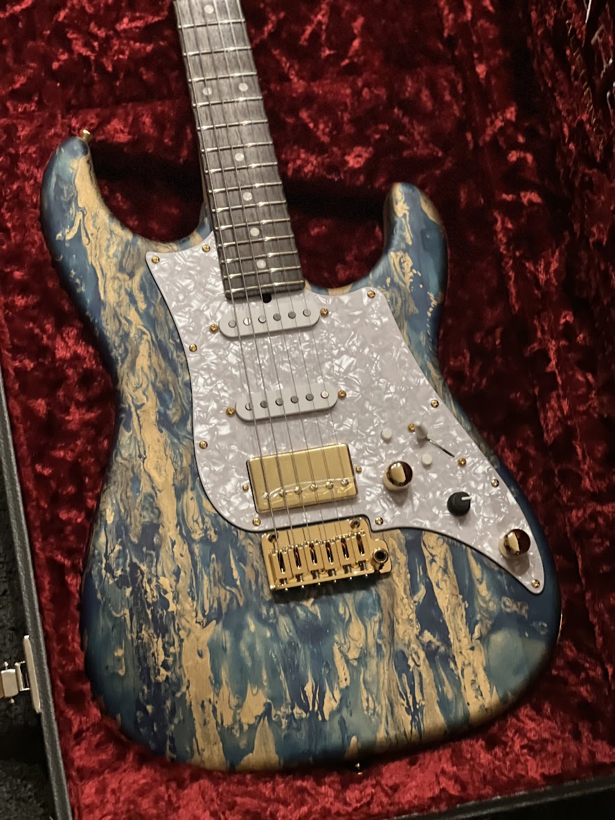 James tyler Studio Elite HD Malibu Shmear with Gold Strips