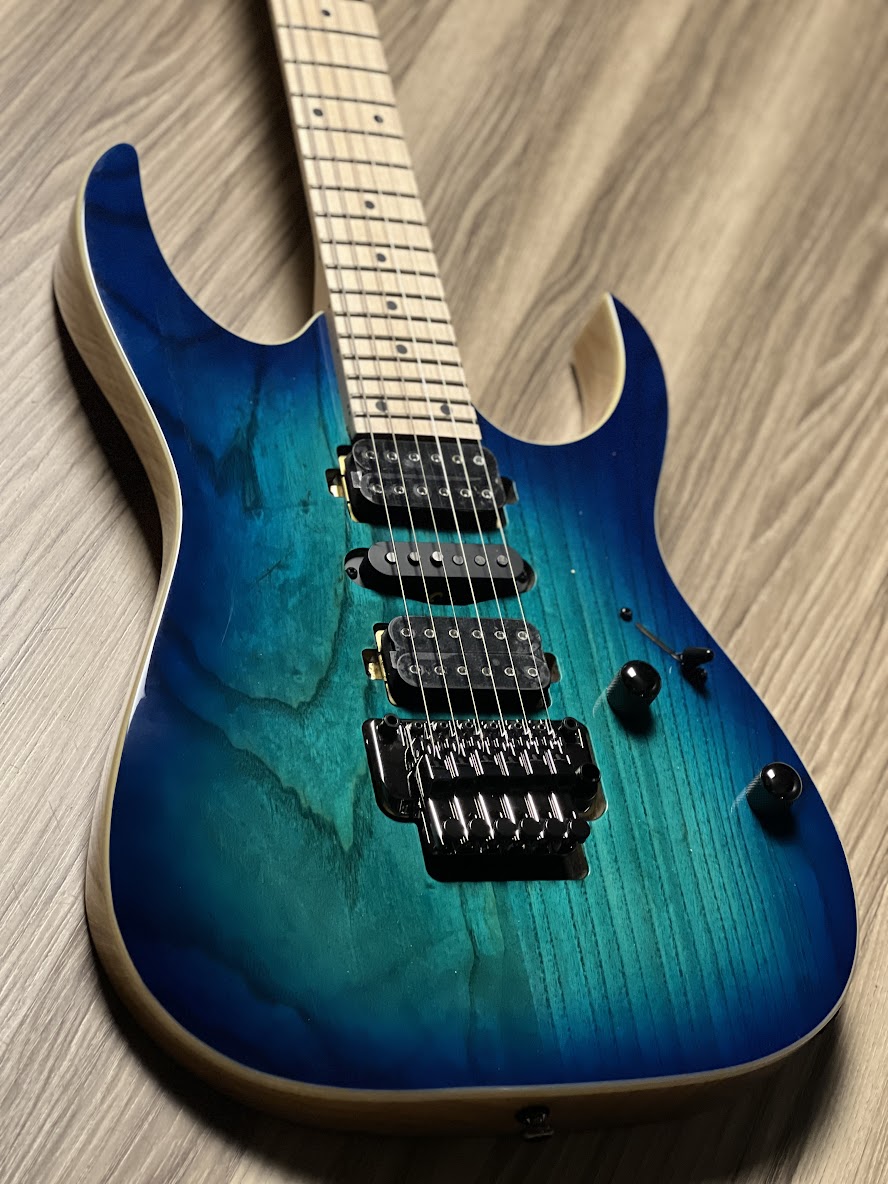 Ibanez RG470AHM-BMT in Blue Moon Burst