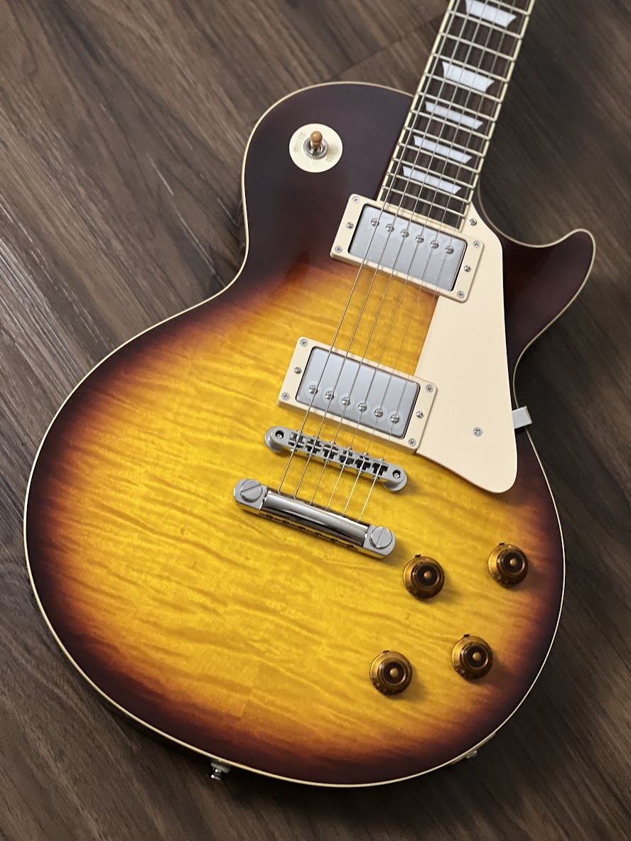 Tokai LS-136F TB Love Rock Japan in Tea Burst with AAAA Flame Top S/N 2349118