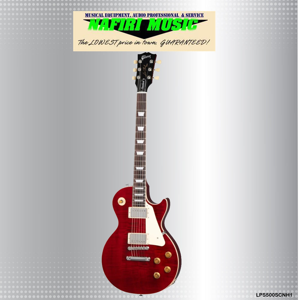 Gibson LP Standard 50s Figured Top in 60s Cherry with Case