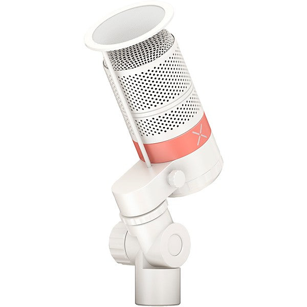 TC Helicon GO XLR Dynamic Broadcast Microphone in White