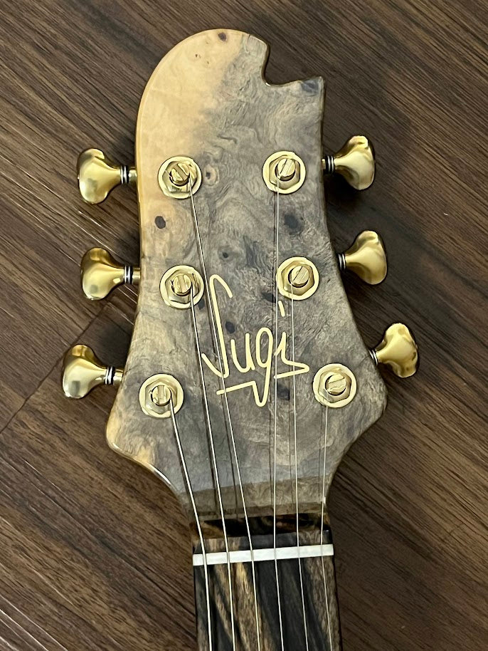 Sugi DS496B&W BUE/HM/A-MAHO/NAT in Natural Resin – nafiriguitar.com