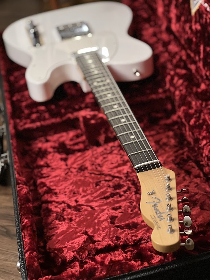 Fender Custom Shop 1959 Telecaster N.O.S. in Opaque White Blonde R90960