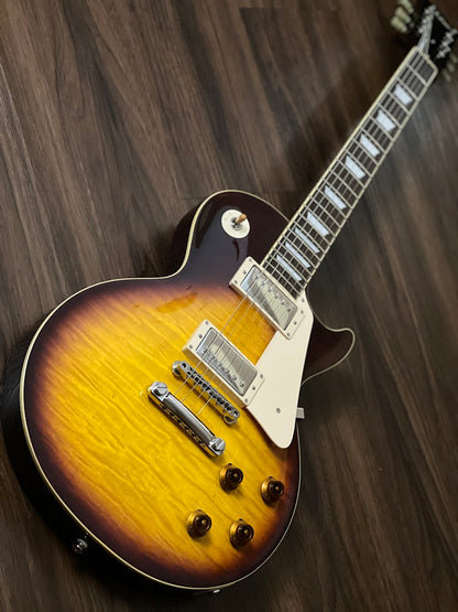 Tokai LS-136F TB Love Rock Japan in Tea Burst with AAAA Flame Top S/N 2349118