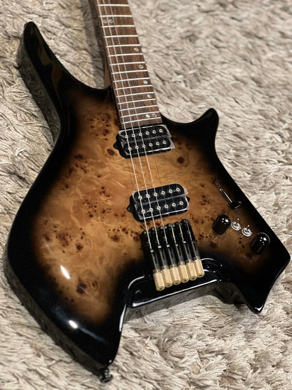 SQOE SEIB992 Headless Multiscale in Charcoal Black Burst