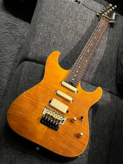 Soloking MS-1 Custom 22 HSS FR Elite in Amber Nafiri Special Run