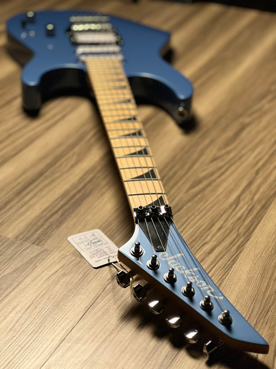 Jackson X Series DK3XRM HSS with Maple FB in Frostbyte Blue