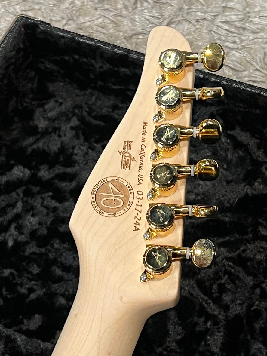 Tom Anderson Drop Top Classic in Arctic White with Binding