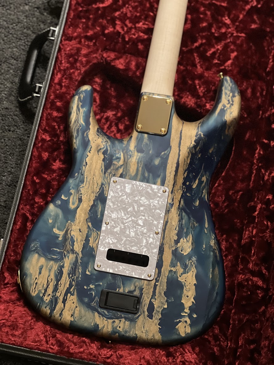 James tyler Studio Elite HD Malibu Shmear with Gold Strips