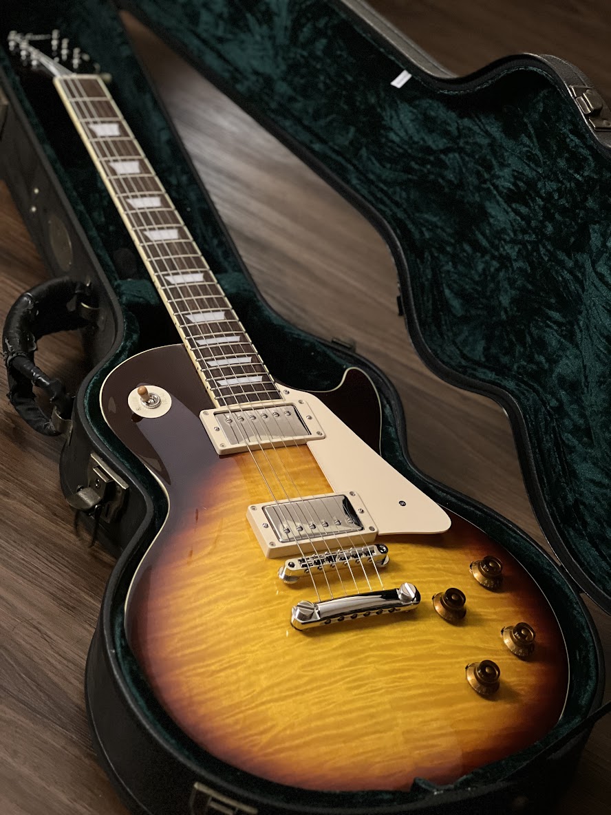 Tokai LS-136F TB Love Rock Japan in Tea Burst with AAAA Flame Top S/N 2349117