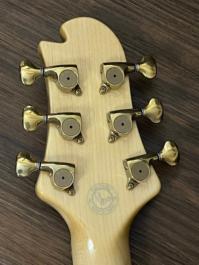 Sugi DS496B&W BUE/HM/A-MAHO/NAT in Natural Resin – nafiriguitar.com