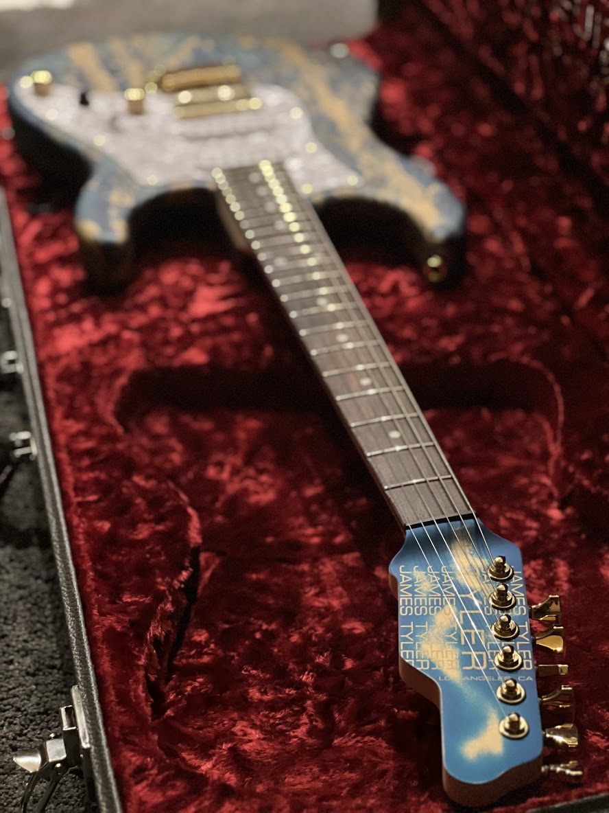 James tyler Studio Elite HD Malibu Shmear with Gold Strips