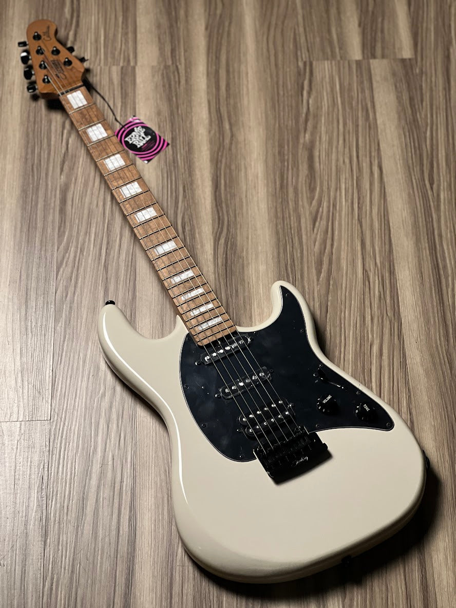 Sterling by Music Man CT50XHSS Cutlass Plus HSS in Chalk
