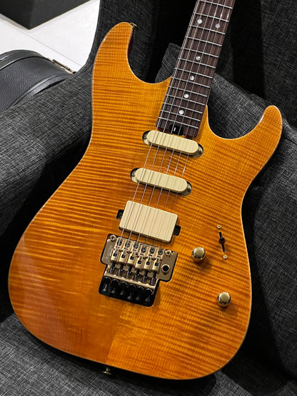 Soloking MS-1 Custom 22 HSS FR Elite in Amber Nafiri Special Run