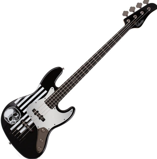 Schecter JD Deservio J-4 Bass in Gloss Black