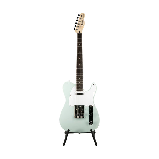 Squier FSR Sonic Telecaster with White Pickguard and Laurel FB in Surf Green