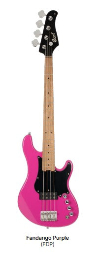 Cort GB-Short Scale in Fandango Purple