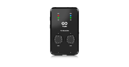TC Helicon GO TWIN 2-channel Audio/MIDI Interface