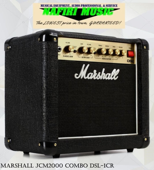 Marshall JCM2000 DSL1CR 1x8" 1-watt Tube Combo Amp