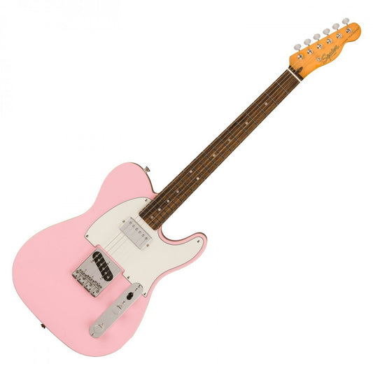 Squier FSR Classic Vibe 60s Custom Telecaster, Laurel FB, In Shell Pink