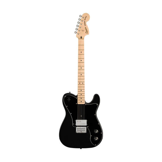 Squier Paranormal Esquire Deluxe Electric Guitar Maple FB In Metallic Black