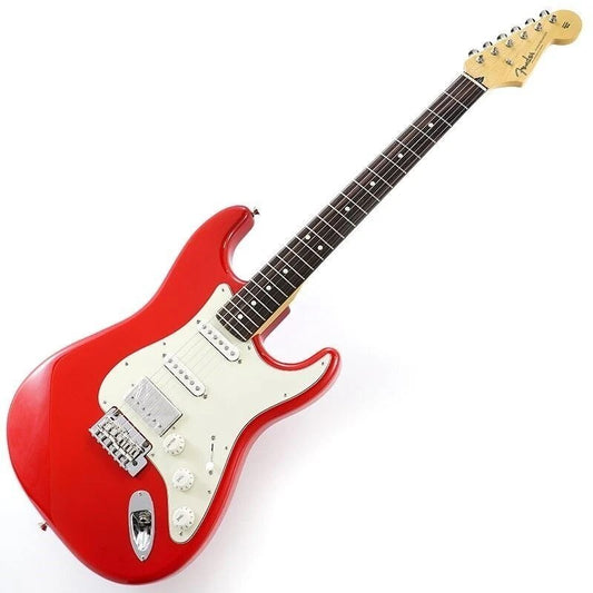 Fender Japan Hybrid II Stratocaster HSS with RW FB in Modena Red